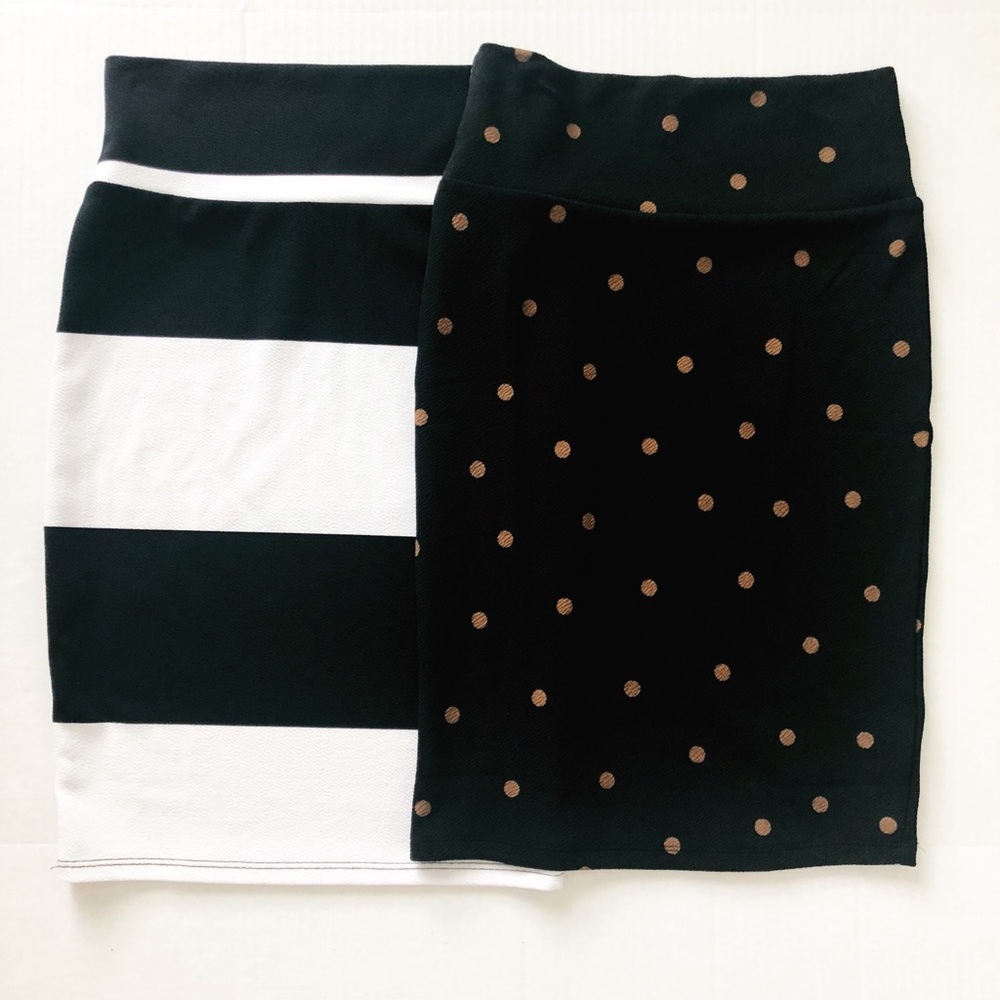 2 LuLaRoe Cassie Skirts - XS